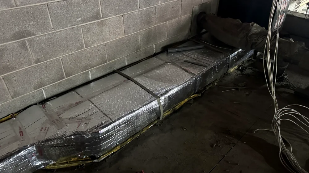 Ductwork and airflow service detail