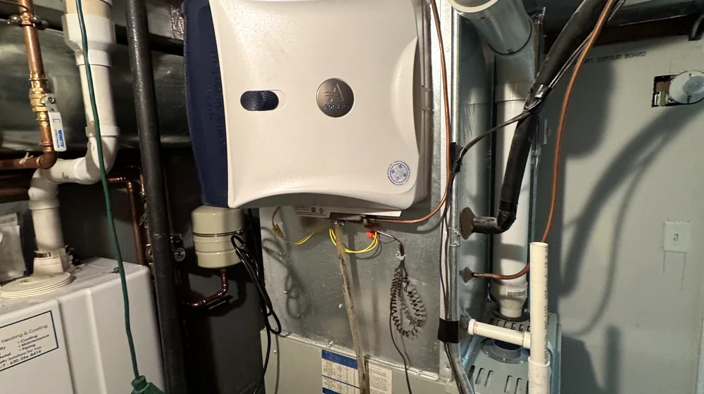 Furnace and water heater mechanical room